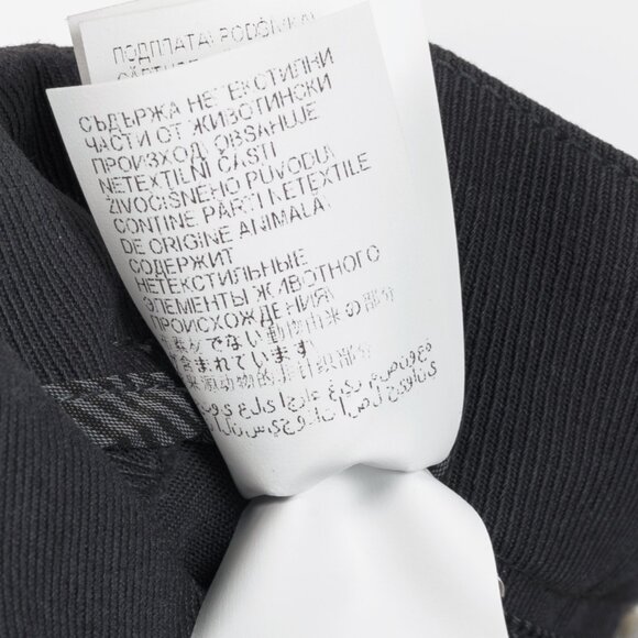 Brunello Cucinelli AW/15 Dark Grey Cotton-Twill Leggings - Picture 12 of 12